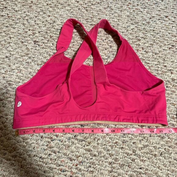 Lululemon All Sport Bra III in Pink- Size 12 - Picture 5 of 5